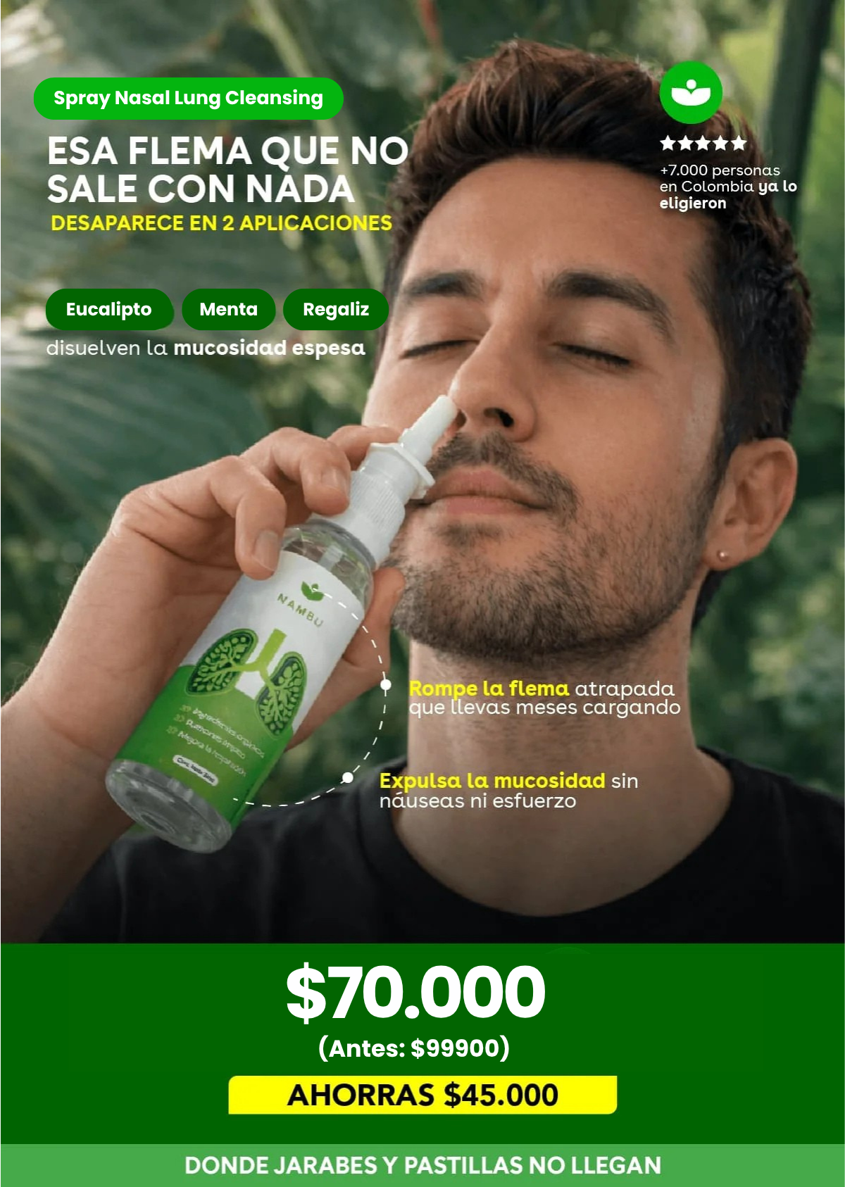 Nasal lung Cleansing